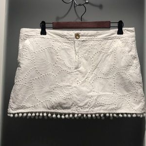 Lilly Pulitzer white skort